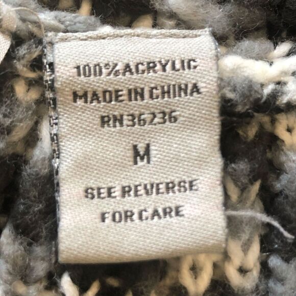 Daytrip Black White Sleeveless Open Cardigan MED - Picture 7 of 7